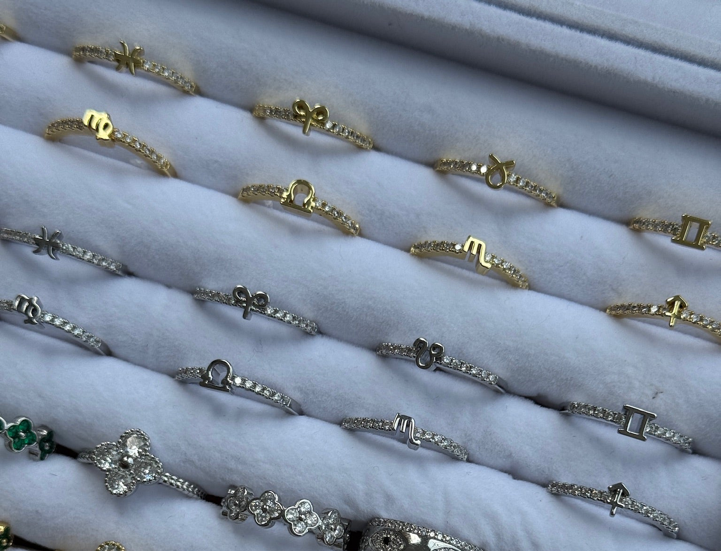 Starsign Crystal Ring