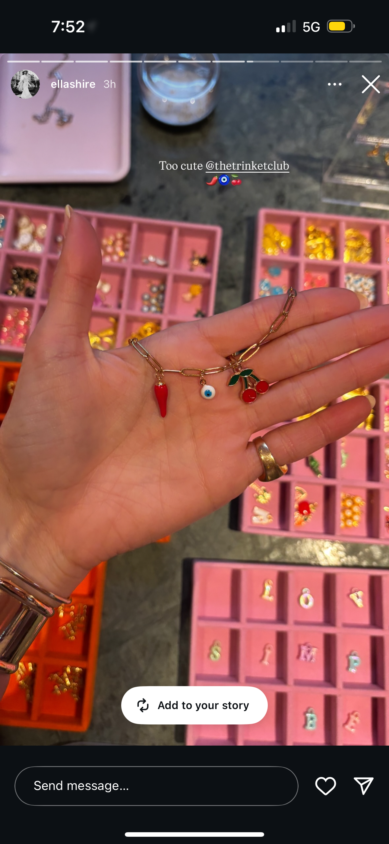 Build your own Chain Charm Bracelet
