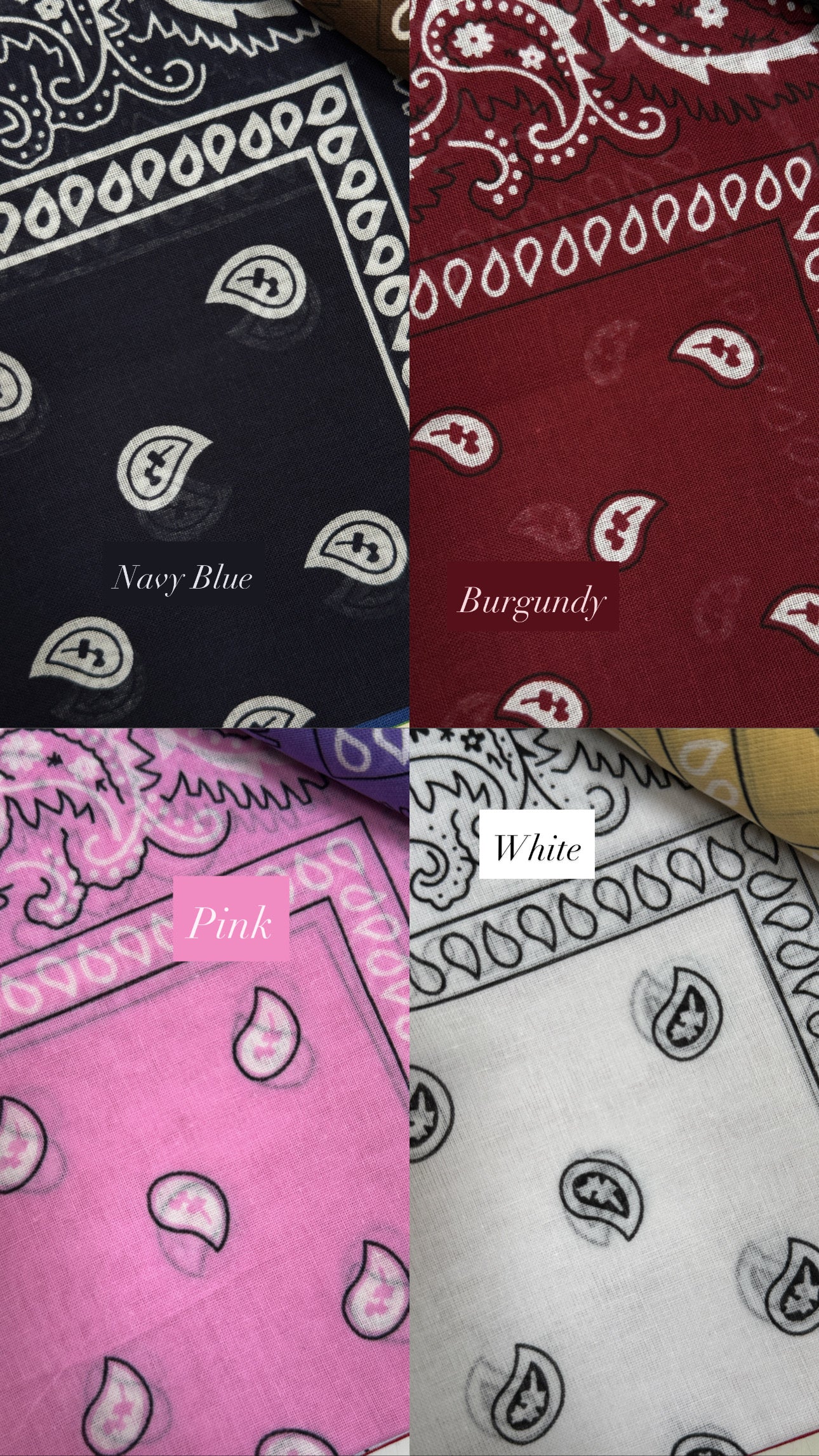 Denim & Bandana Personalised Charms