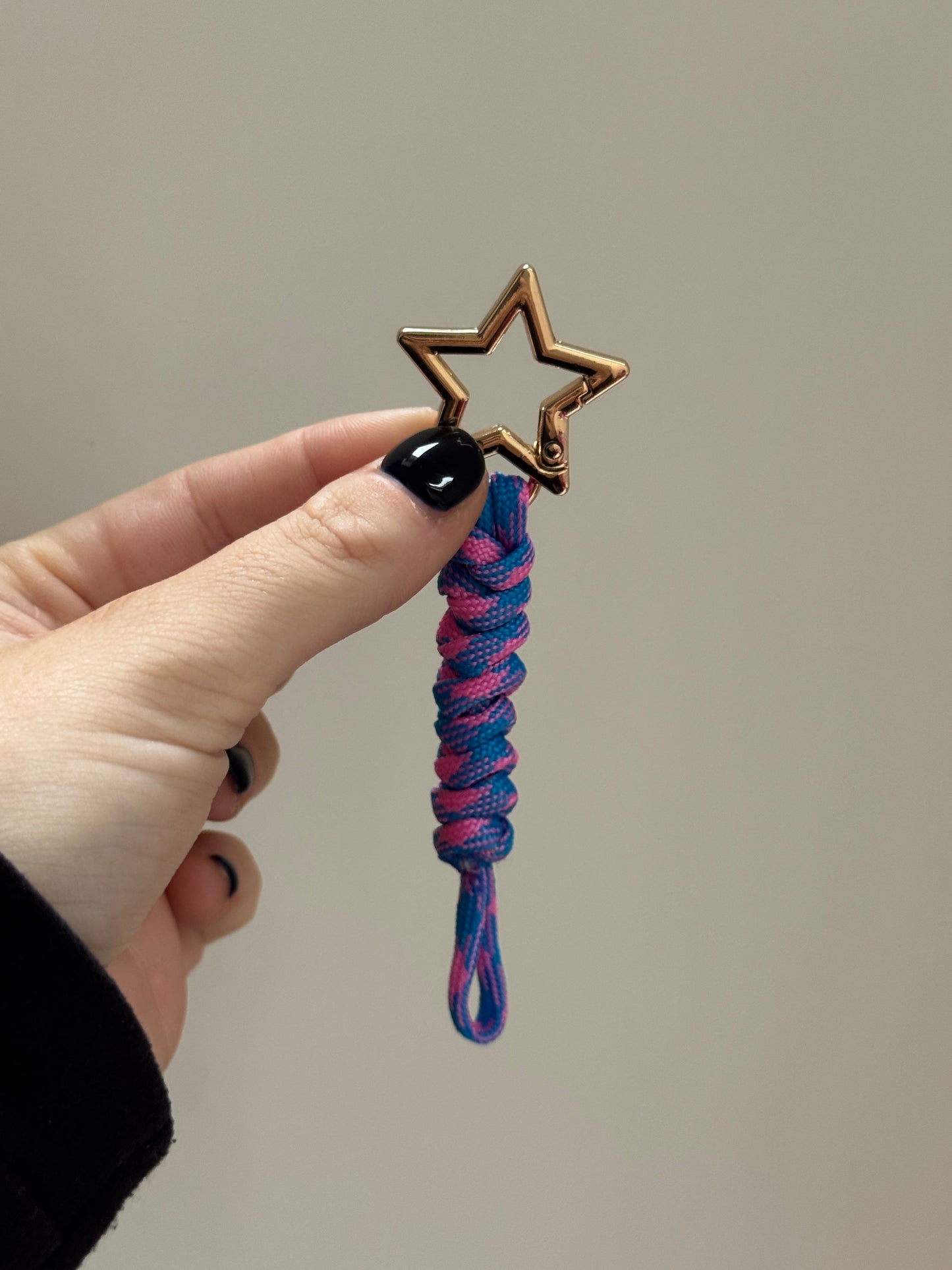 Star Paracord Keyring