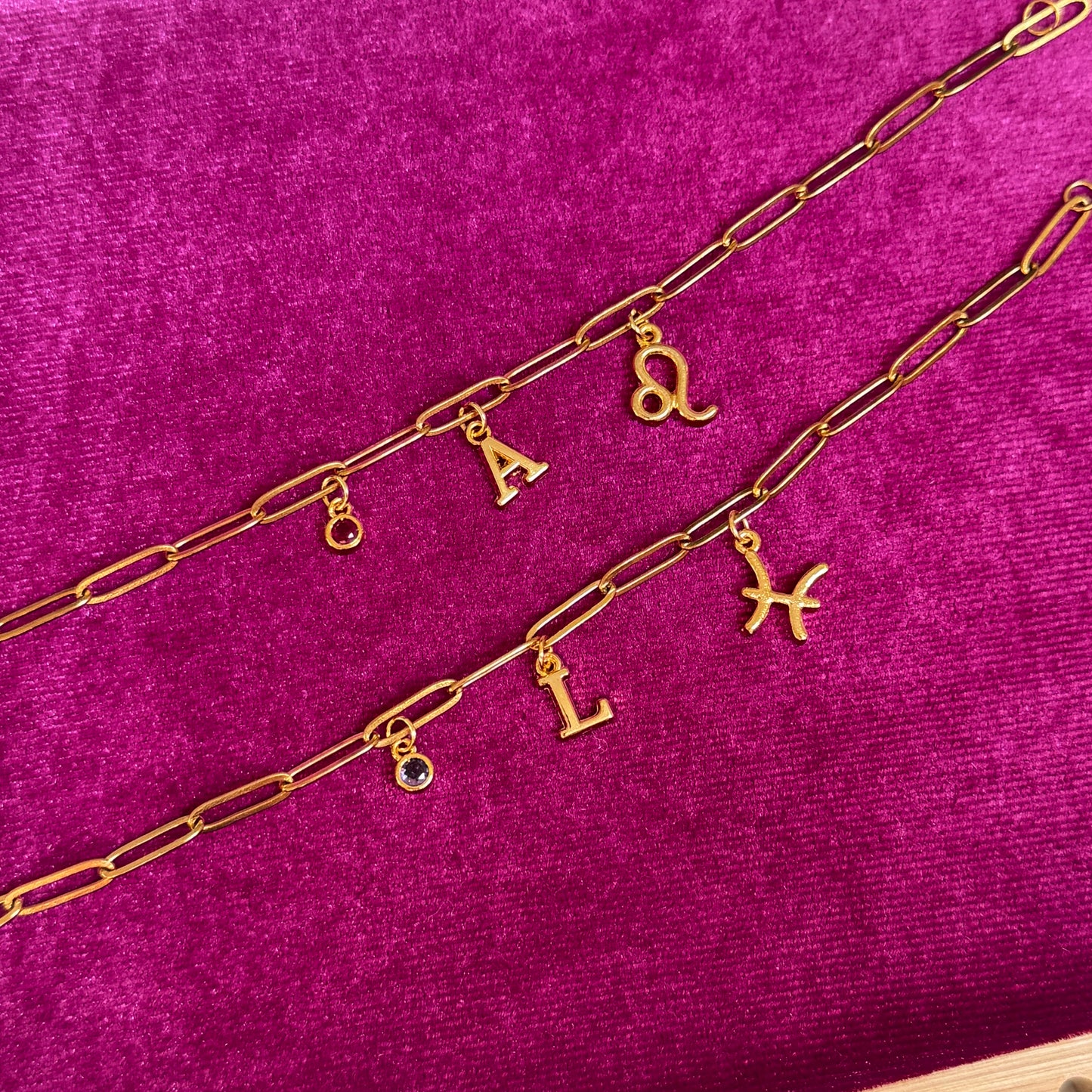 Zodiac You - Personalised Charm Bracelet