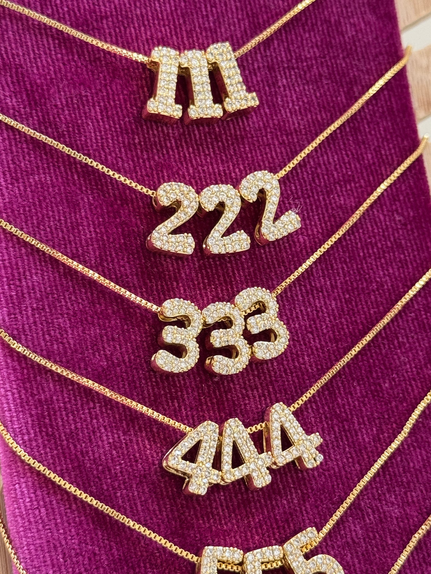 Angel Numbers Necklace