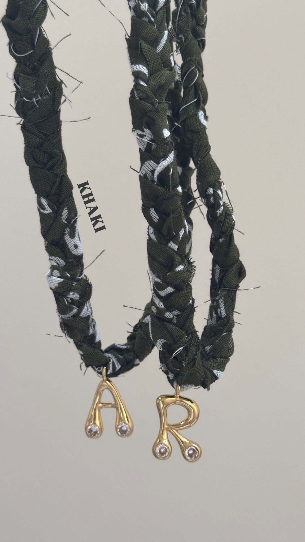 Peace Charm Bandana Necklace