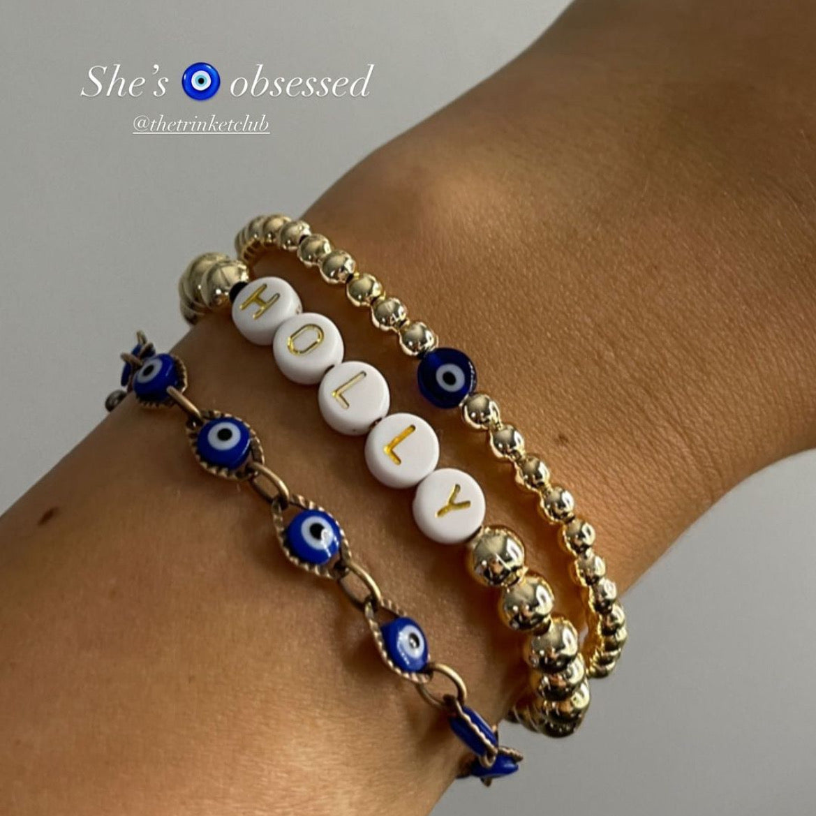 Evil Eye Beaded Bracelet