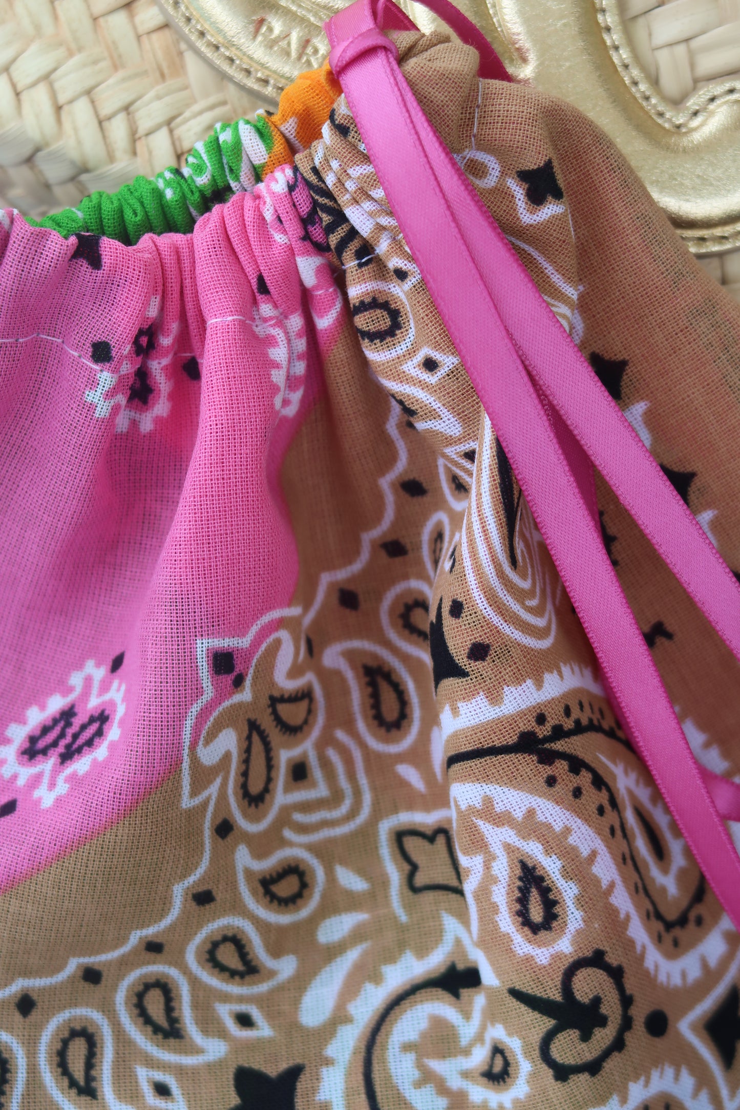 SUMMER 24’ Bandana Drawstring Pouch