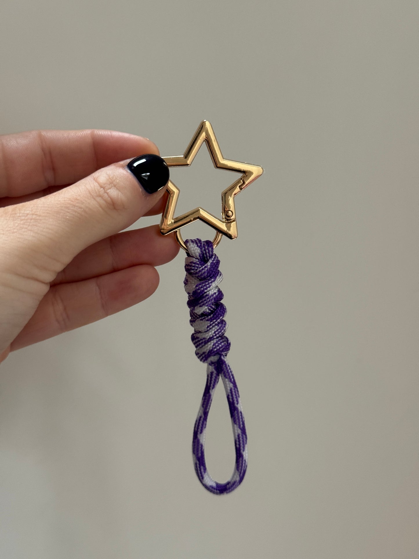 Star Paracord Keyring