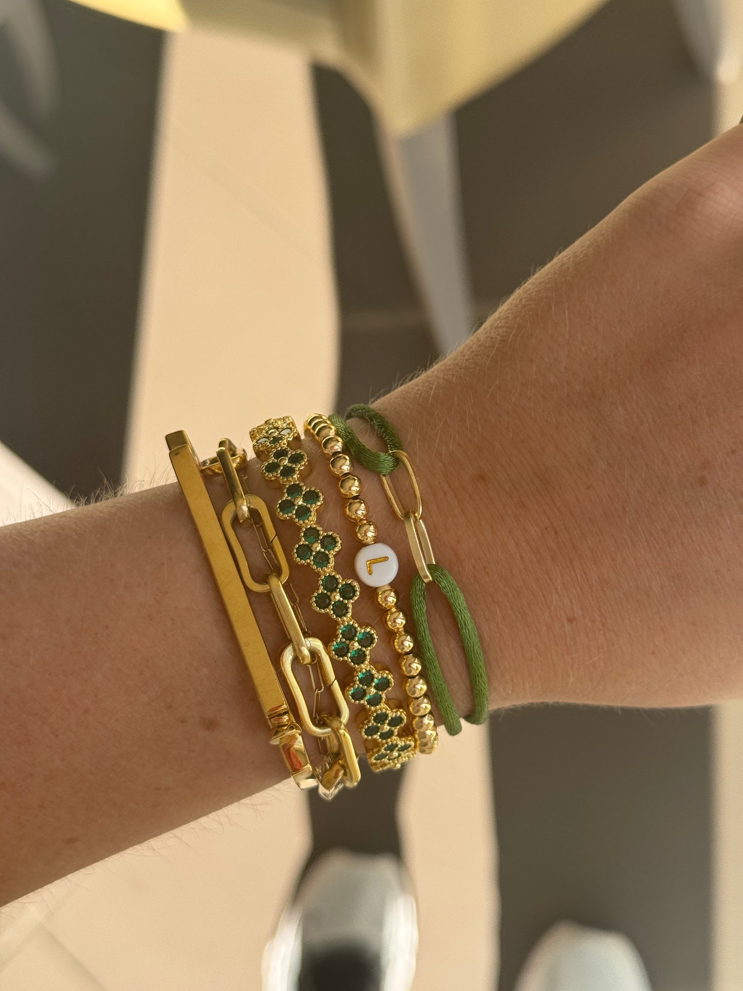 Clover Cuff Bracelet