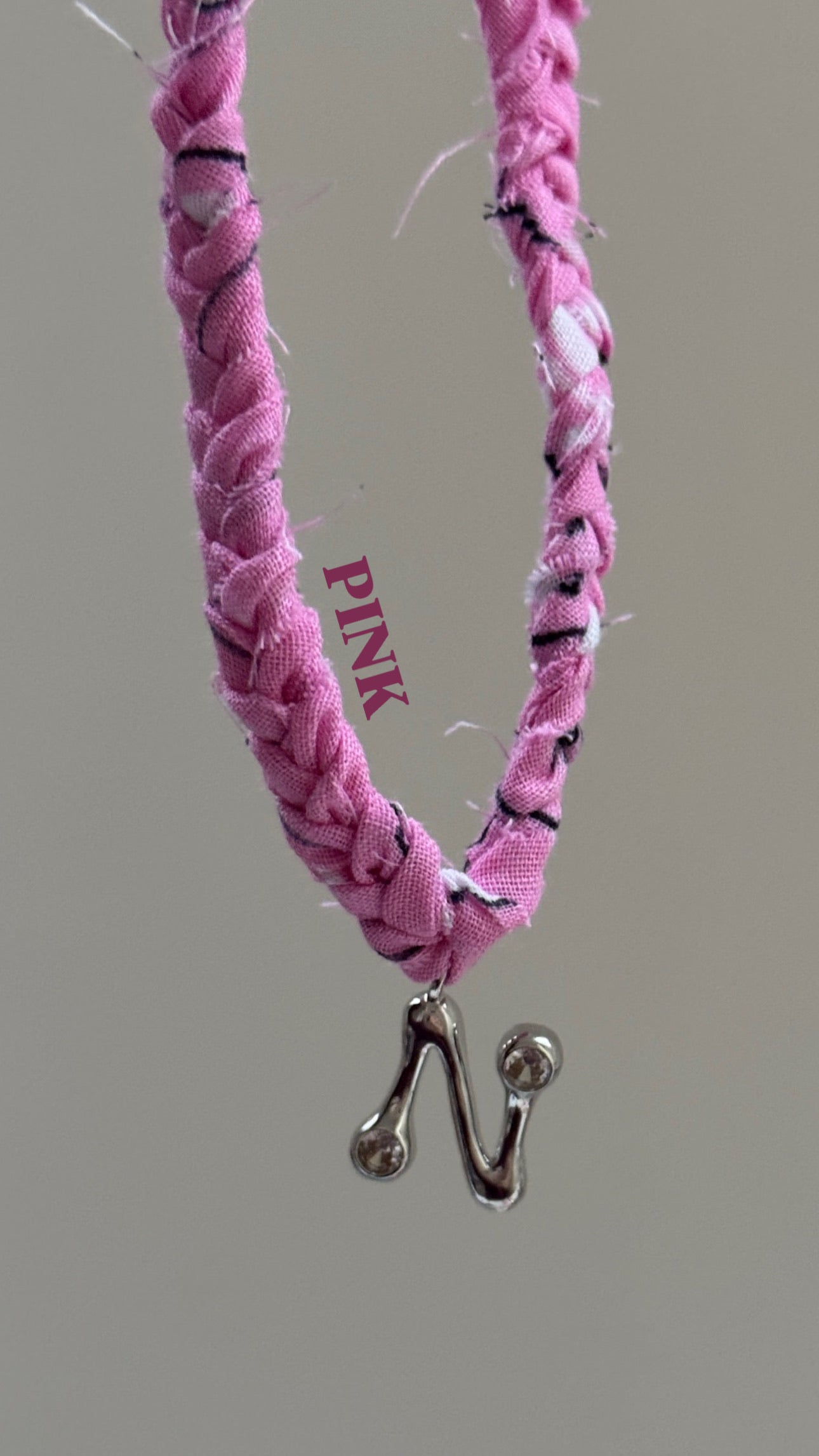 Peace Charm Bandana Necklace