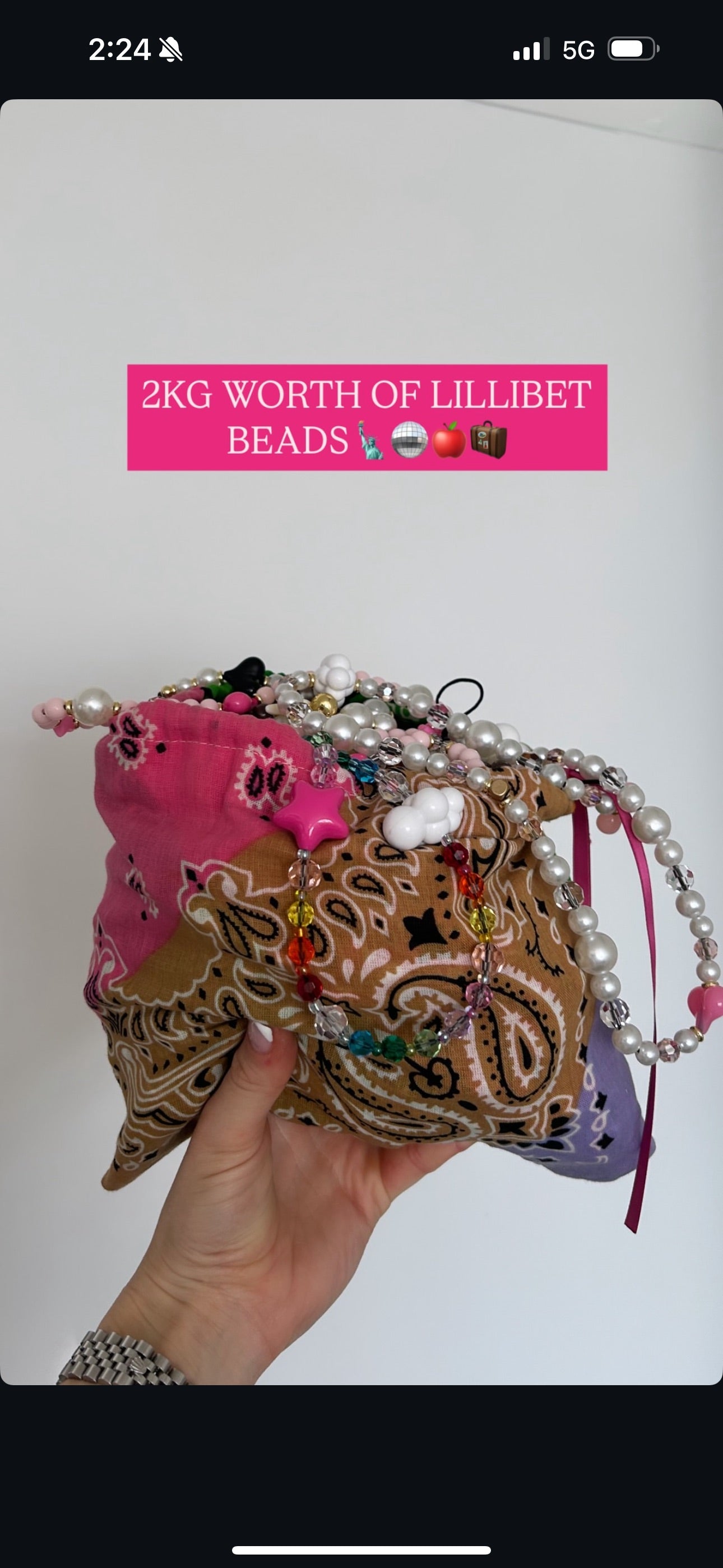 Bandana Drawstring Pouch