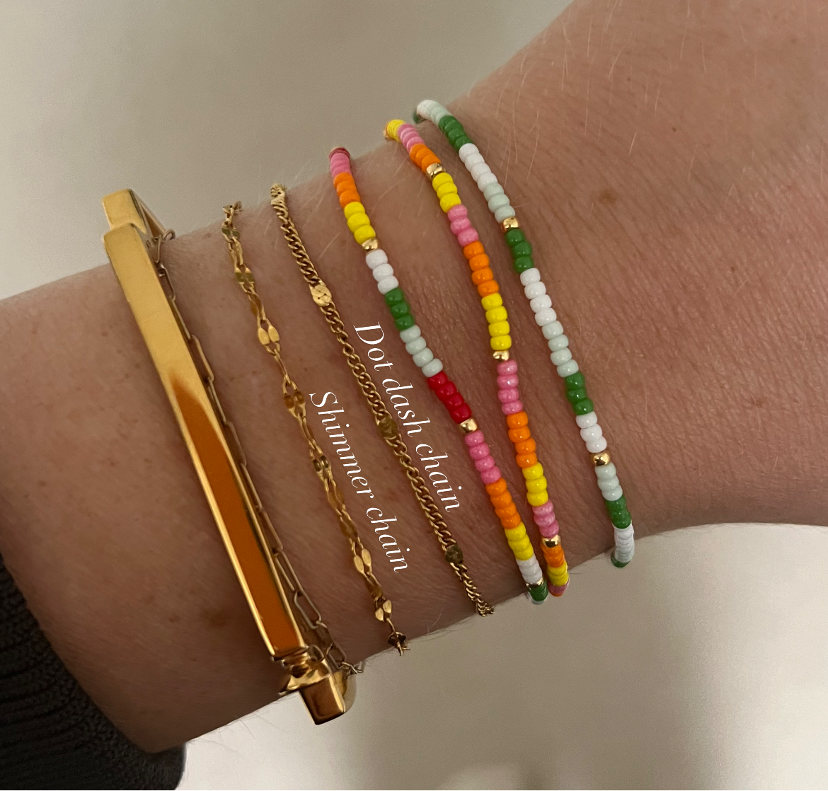 Shimmer Chain Bracelet