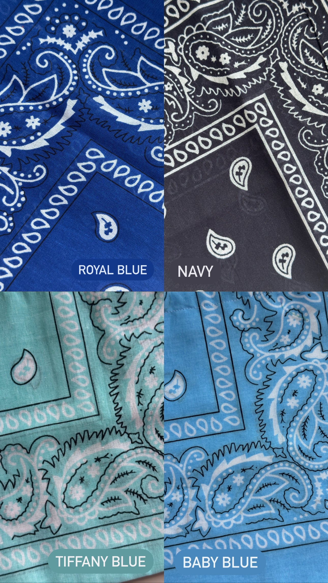 Bandana Drawstring Pouch
