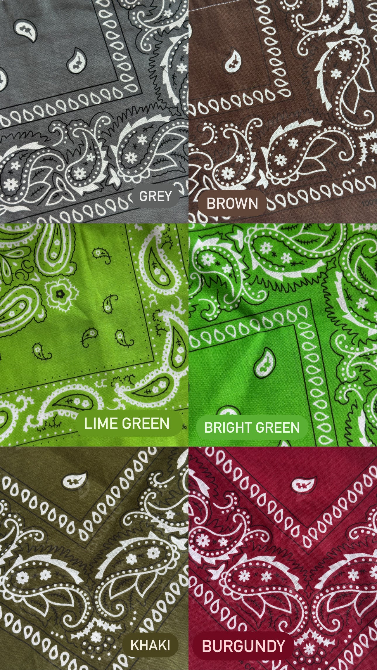 Bandana Drawstring Pouch