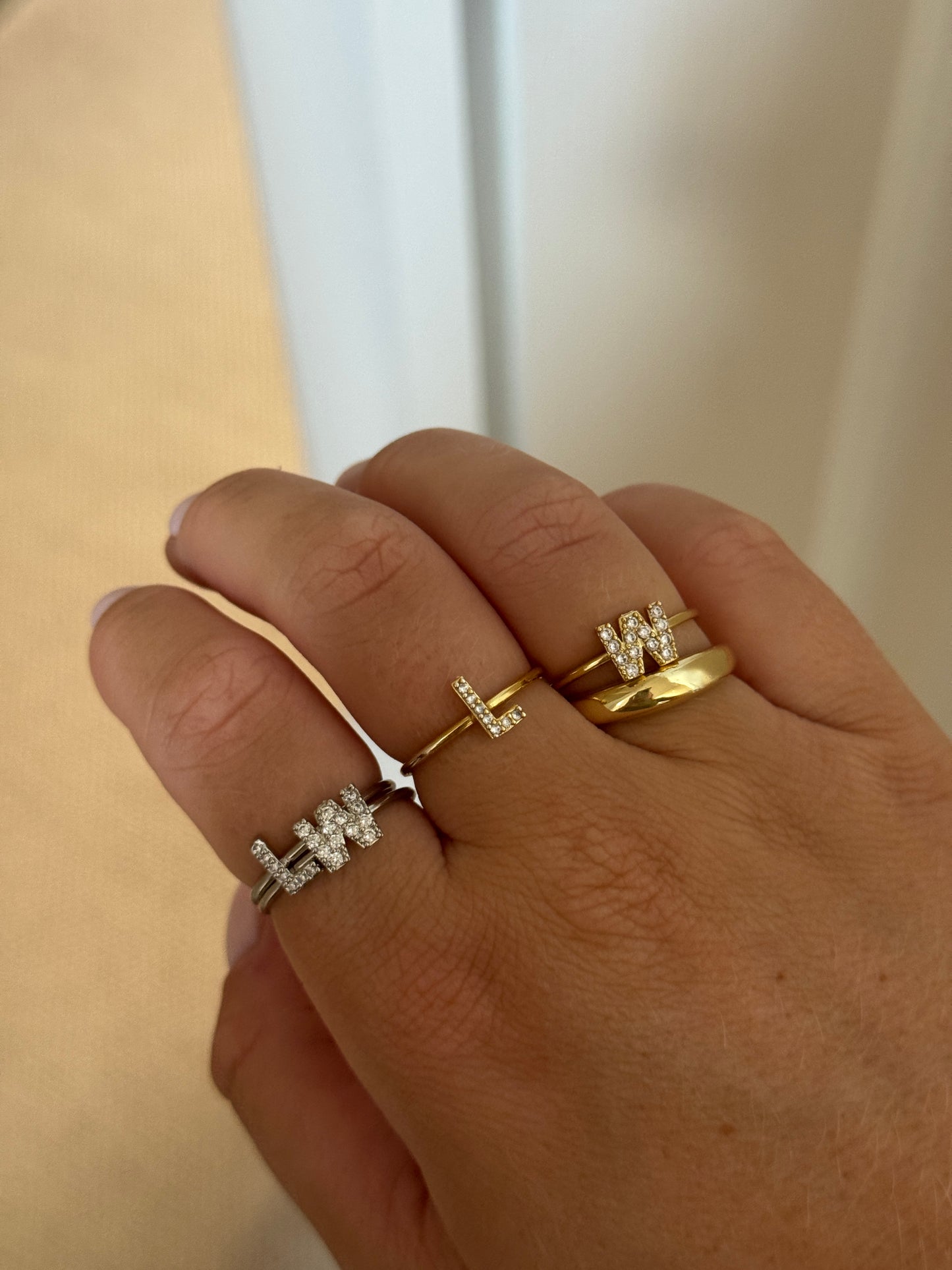 Initial Crystal Stacking Ring