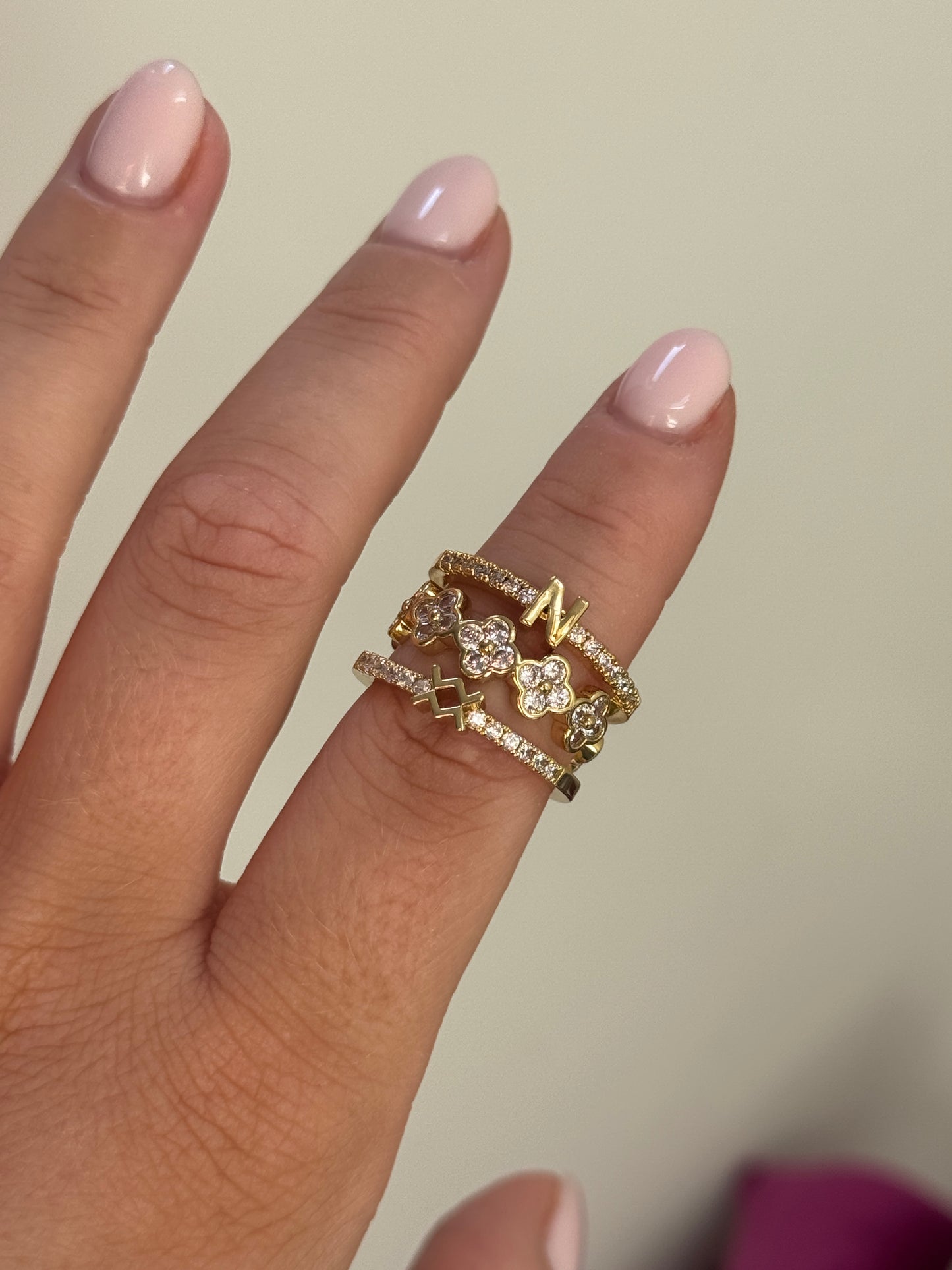 Initial Crystal Ring