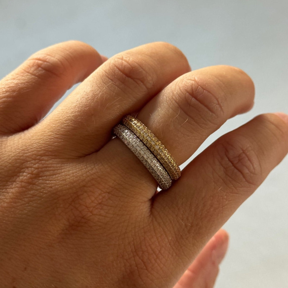 Crystal Pavé Ring
