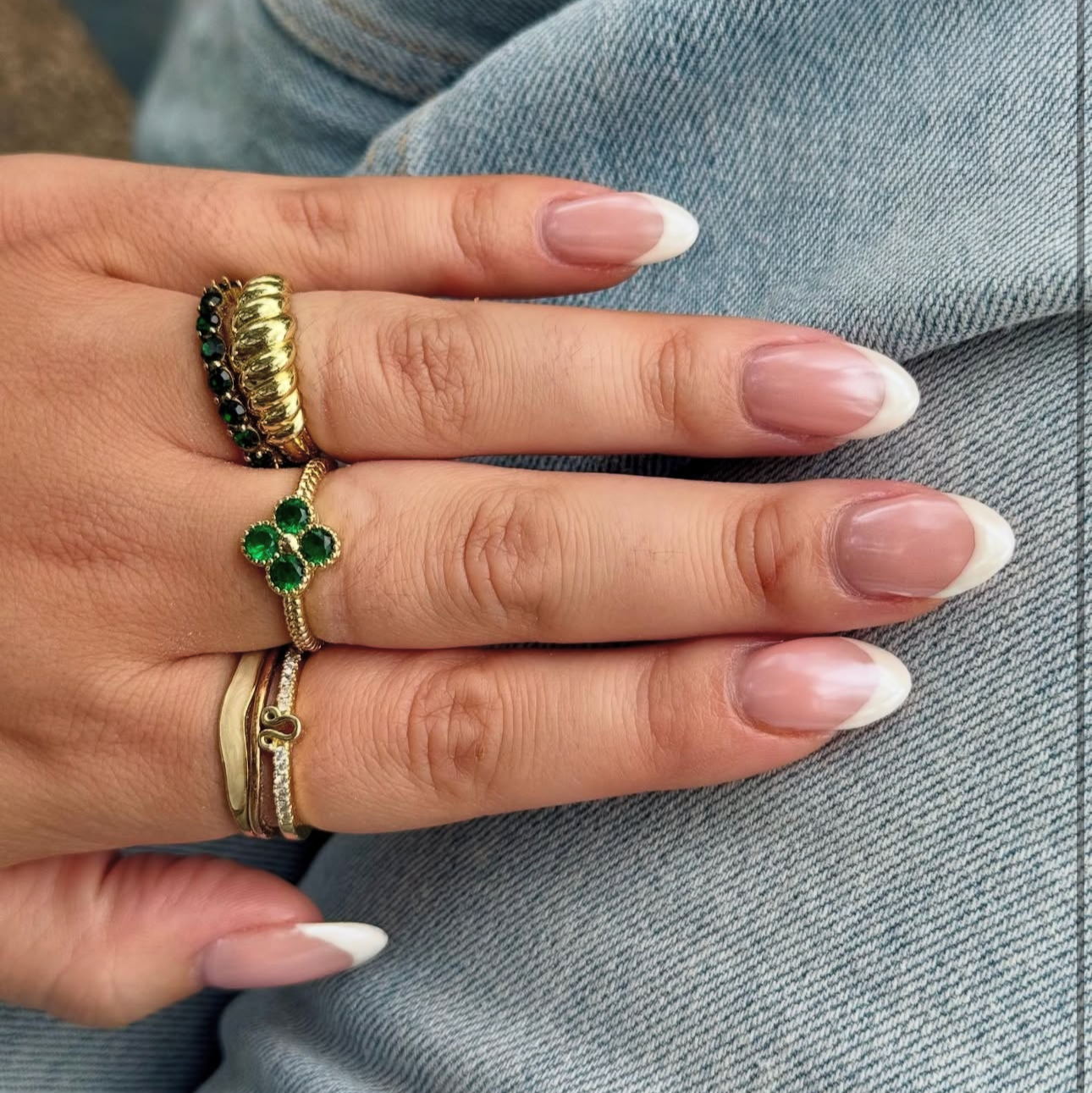 Twisted Croissant Ring