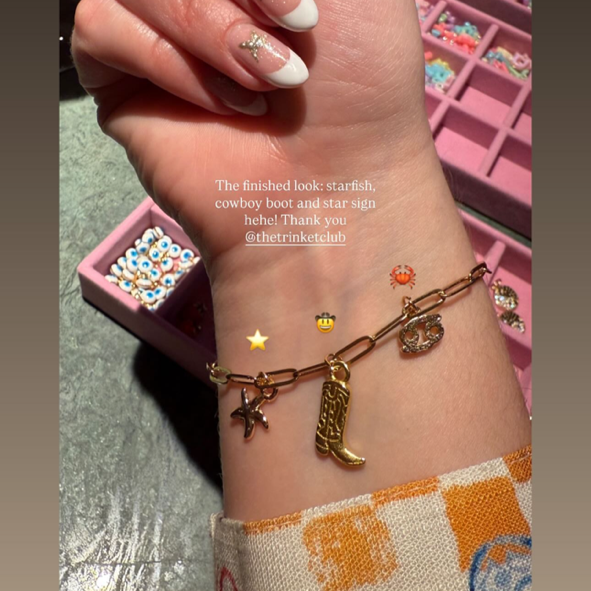 Build your own Chain Charm Bracelet