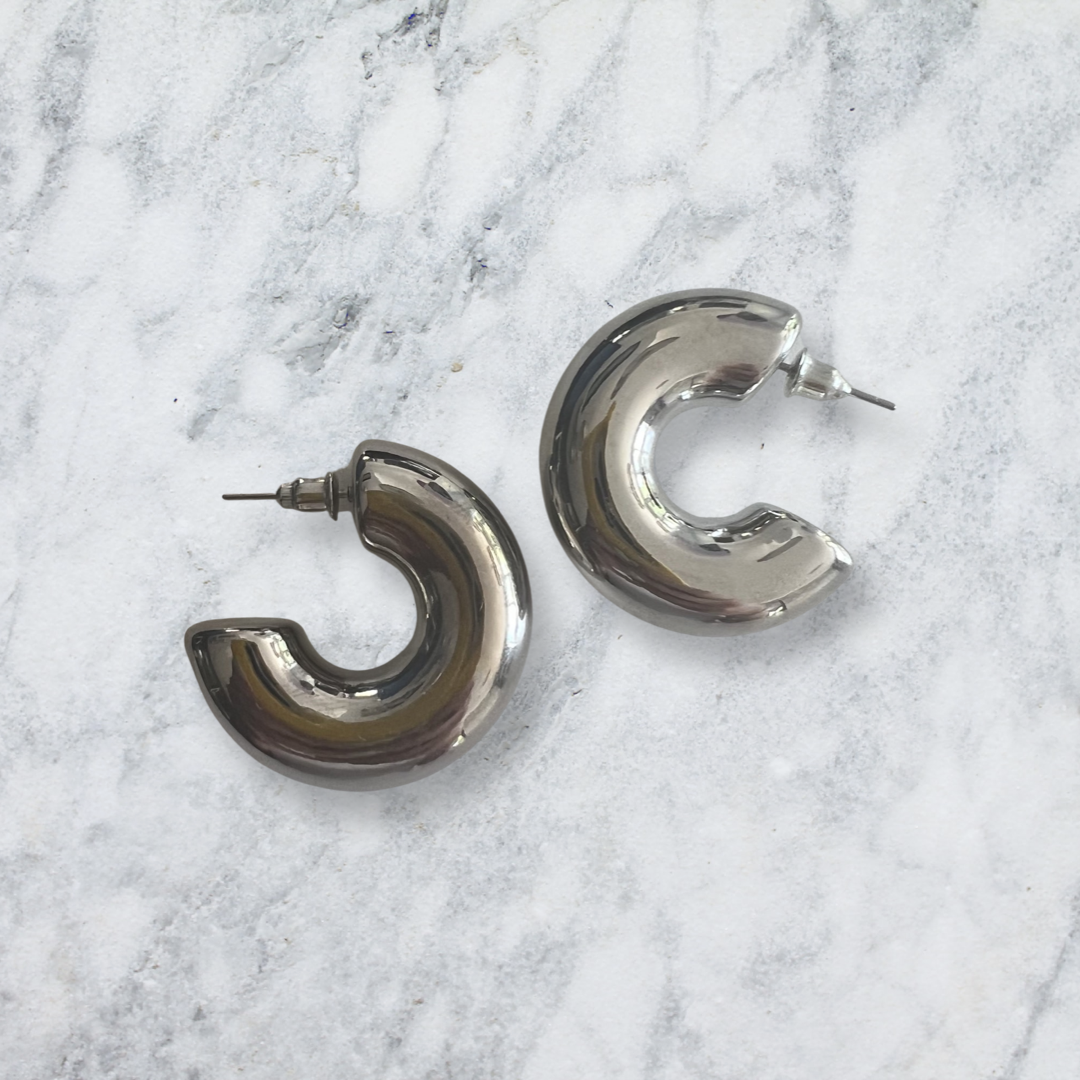 Chubby Hoop Earrings