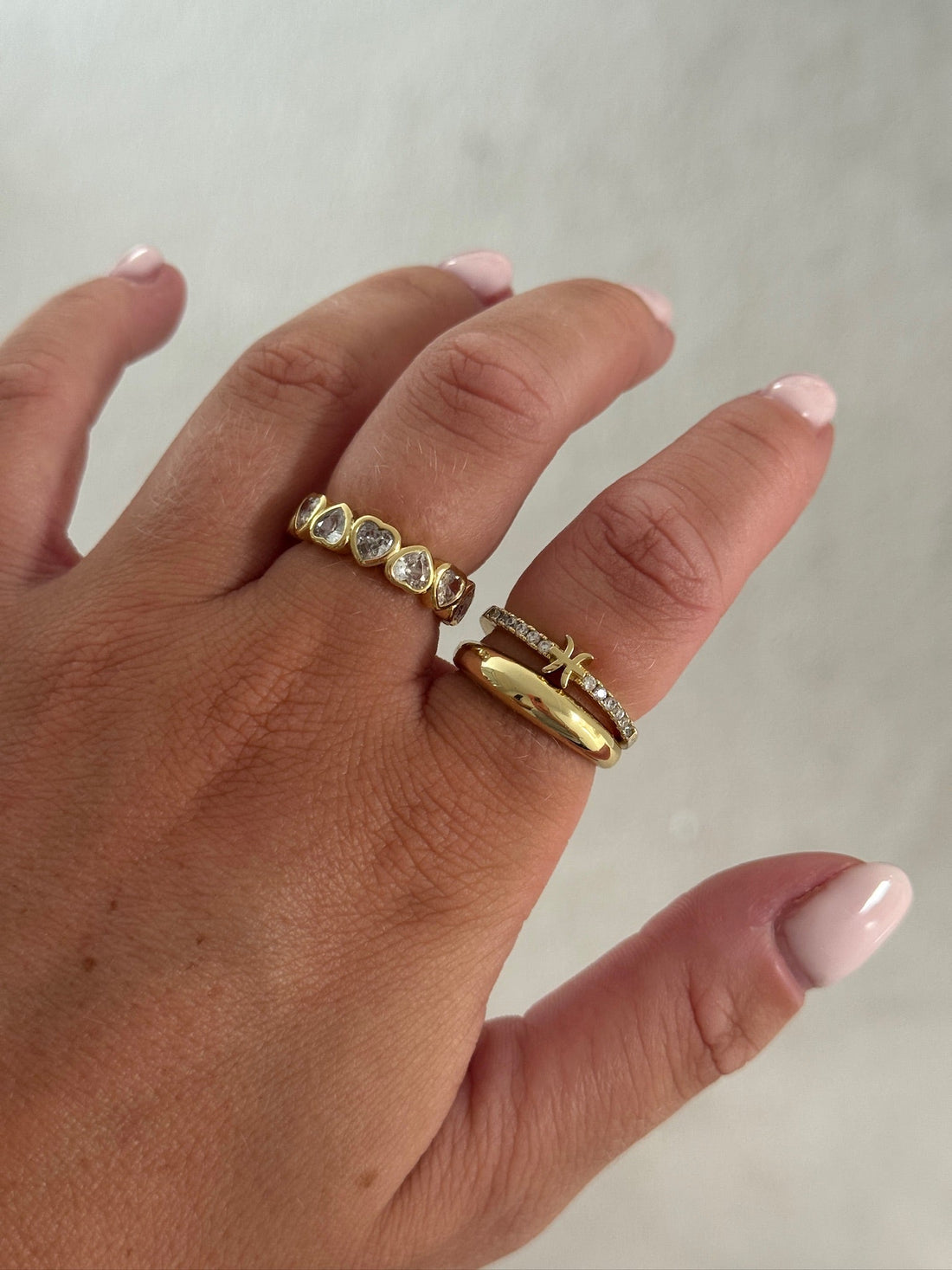 Today’s ring stack