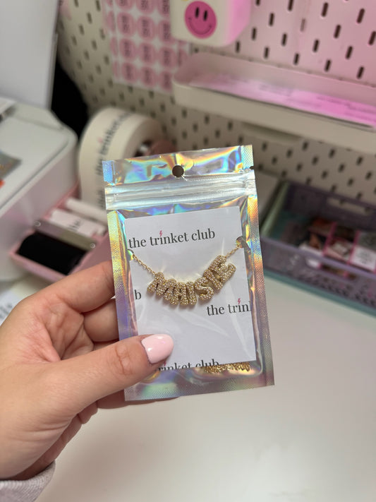 The Hailey Necklace in Gold