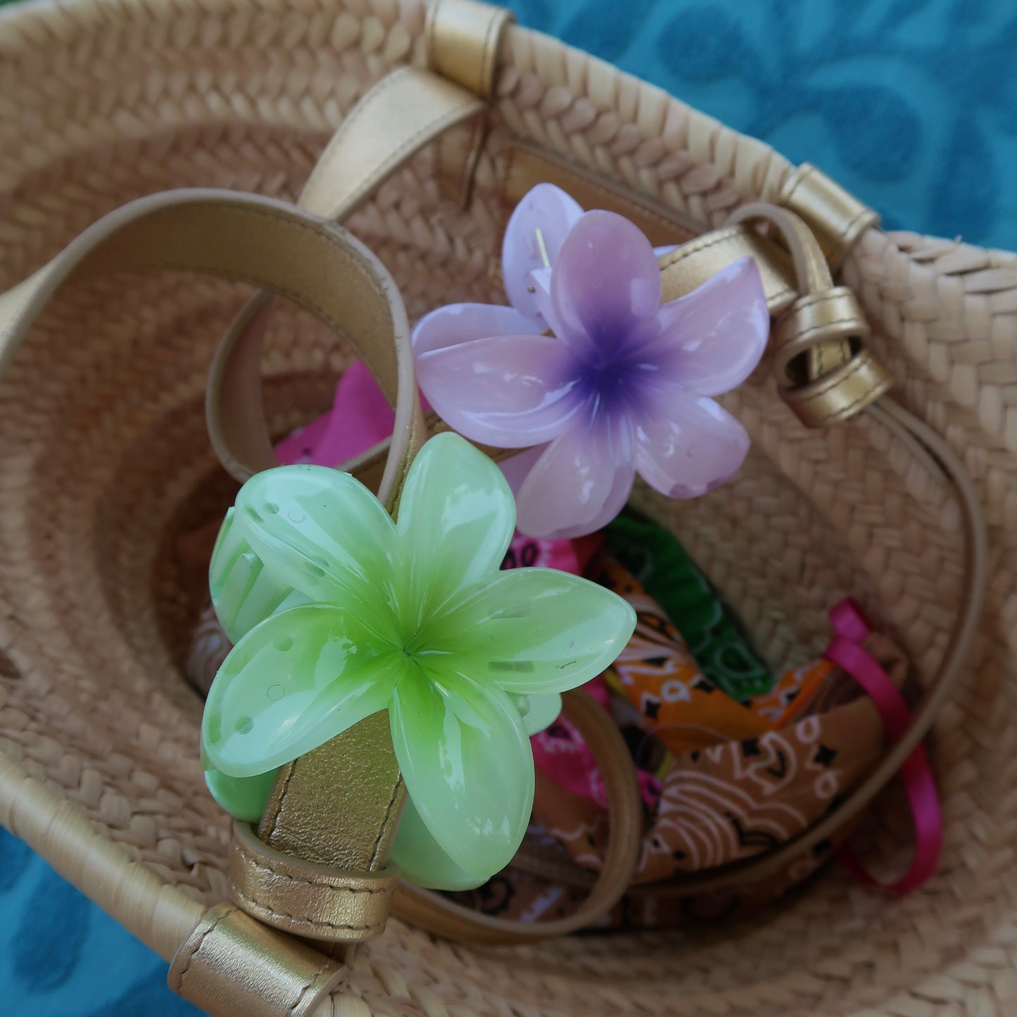 Summer Flower Hair Claw