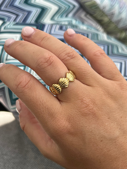 Shell Adjustable Ring