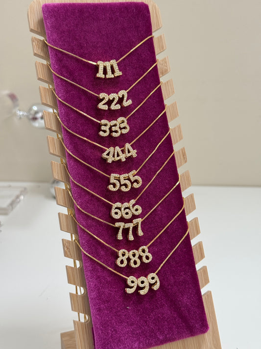 Angel Numbers Necklace