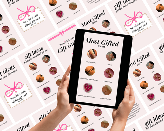 *DIGITAL PRODUCT* Gift Guide Editable in Canva