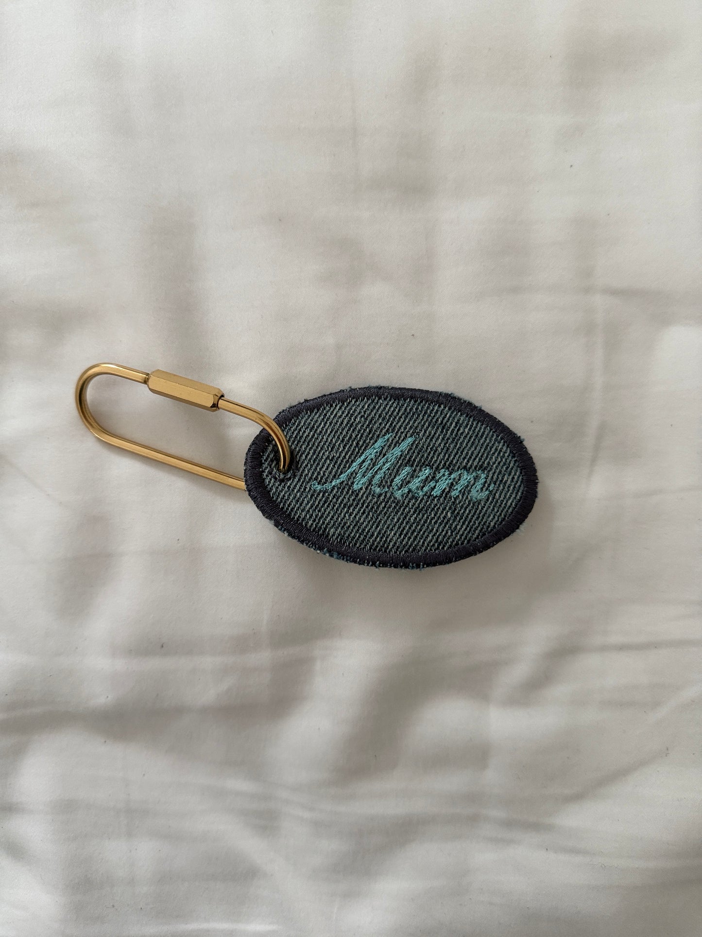 SAMPLE SALE 'MUM' DENIM CHARM