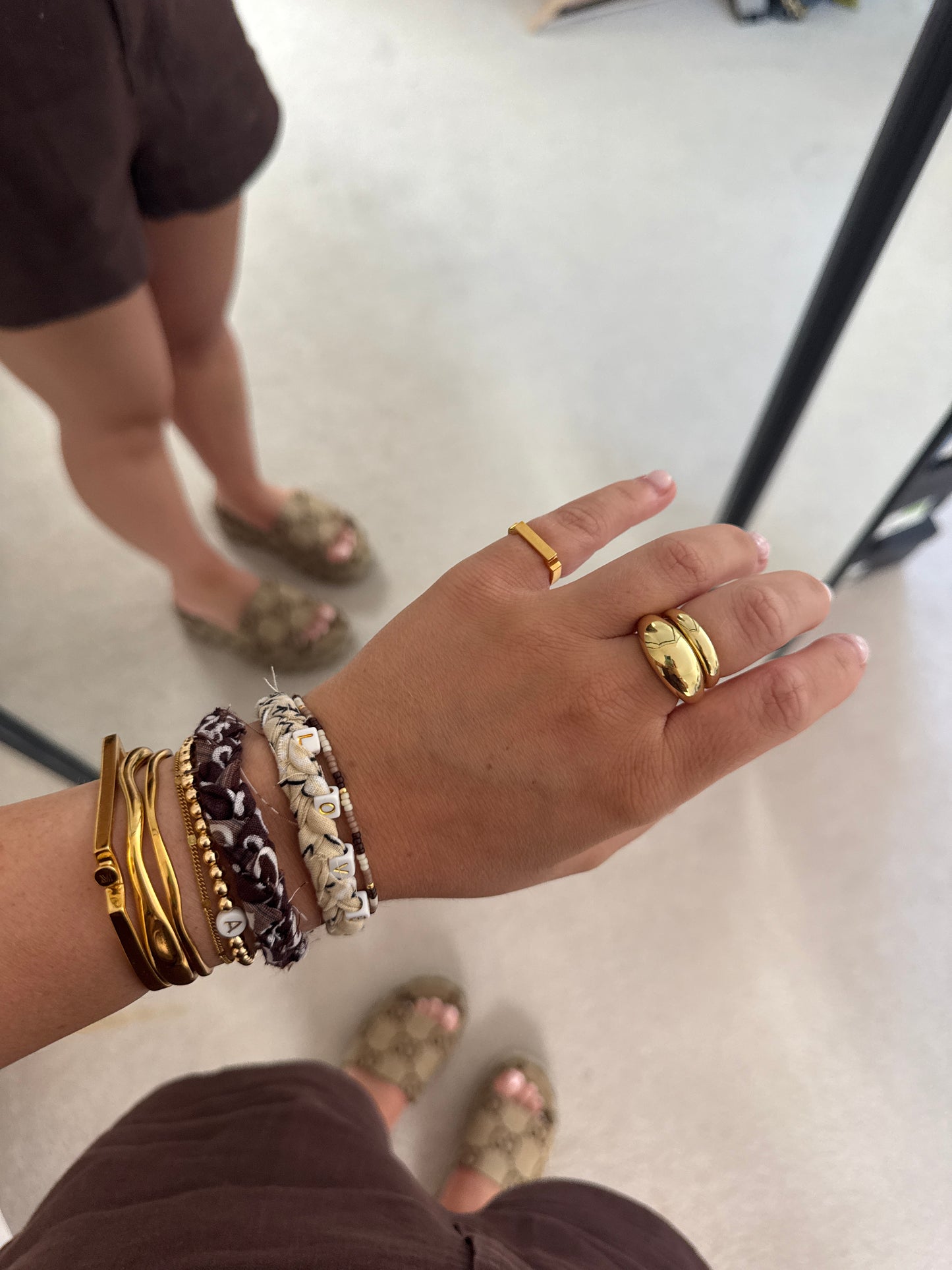 Chunky Domed Adjustable Ring