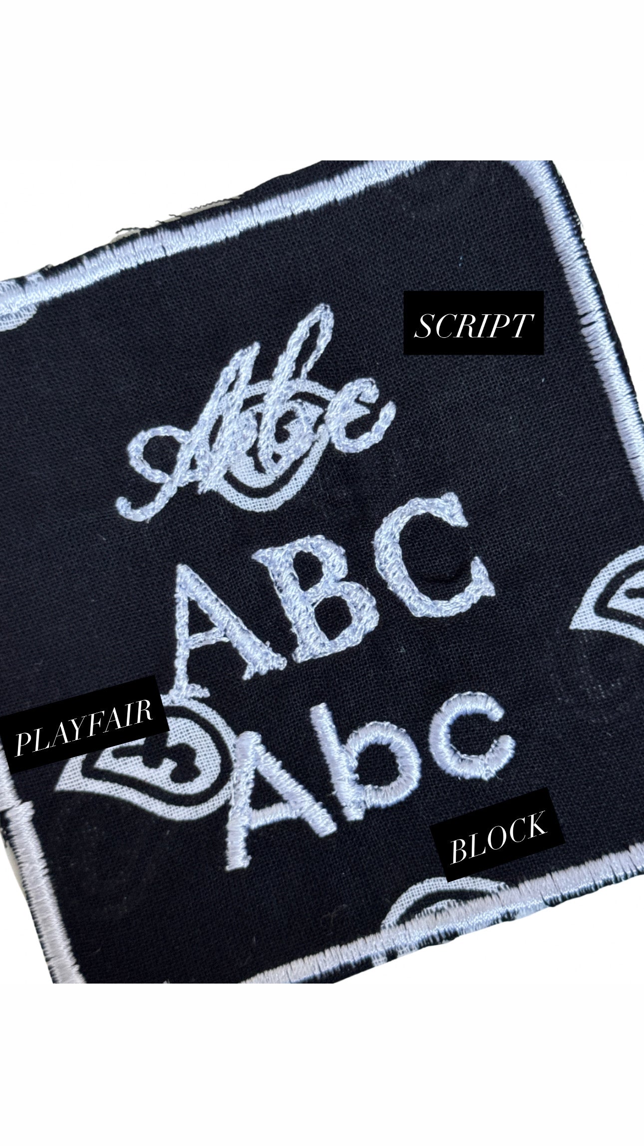 Embroidered Bandana Drawstring Pouch