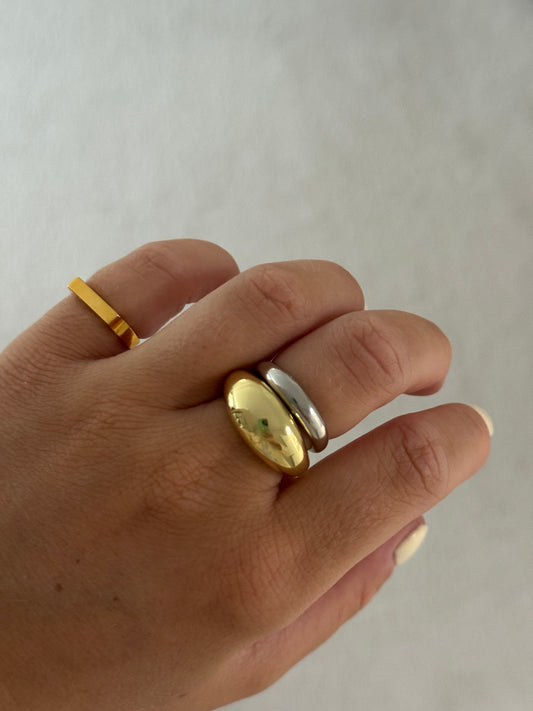 Chunky Domed Adjustable Ring