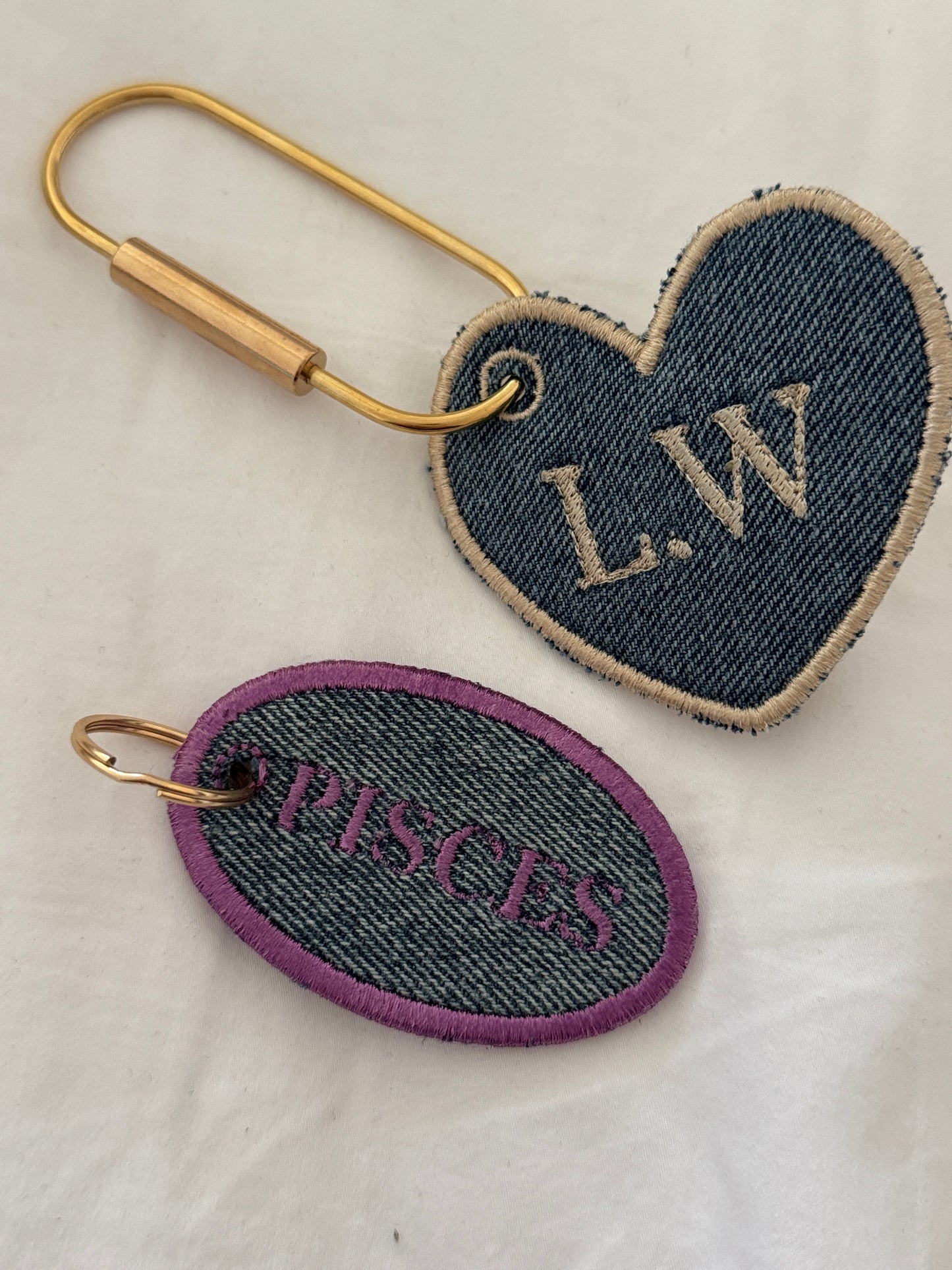 Denim & Bandana Personalised Charms