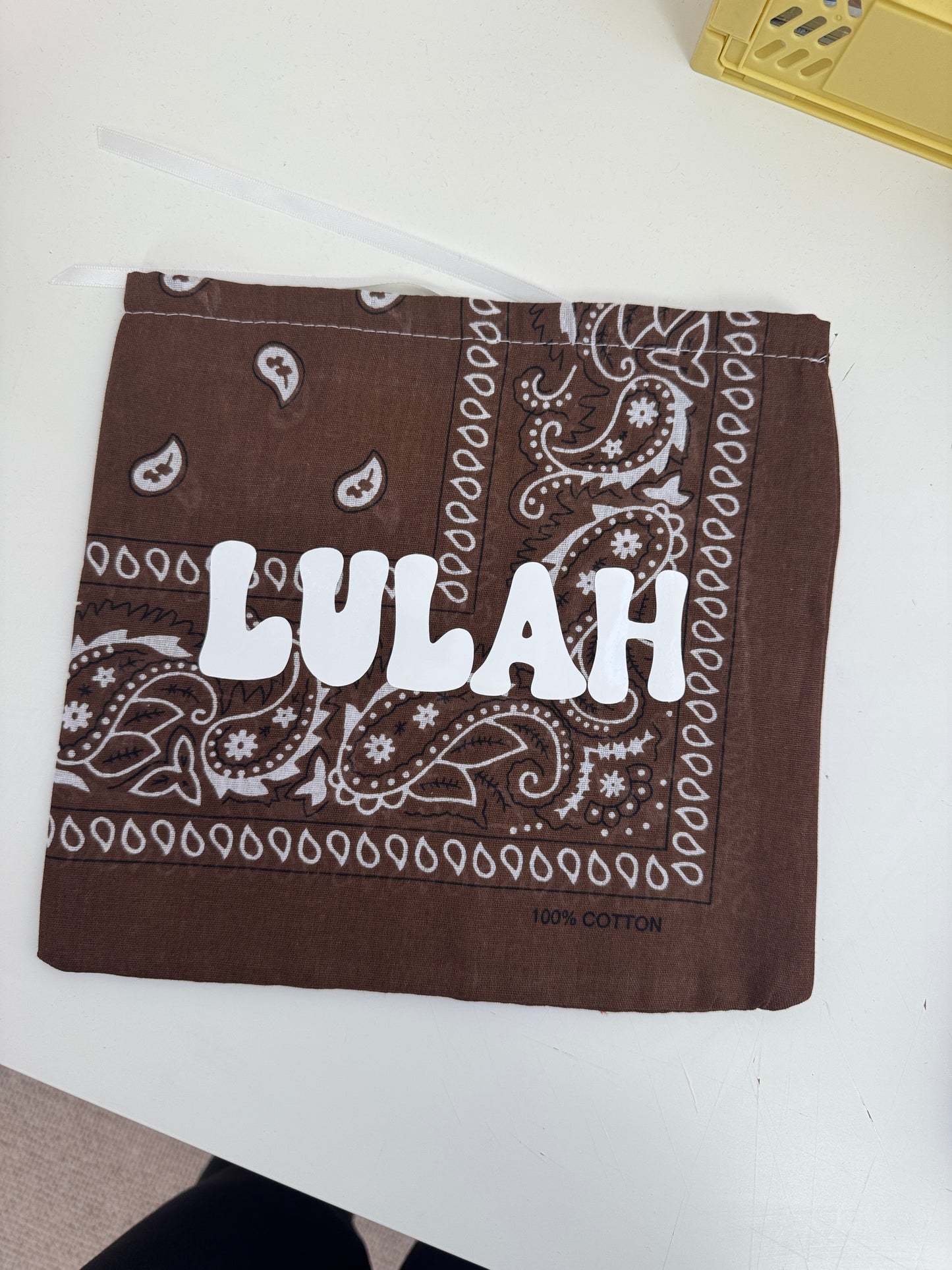 READY TO SHIP BANDANA POUCH