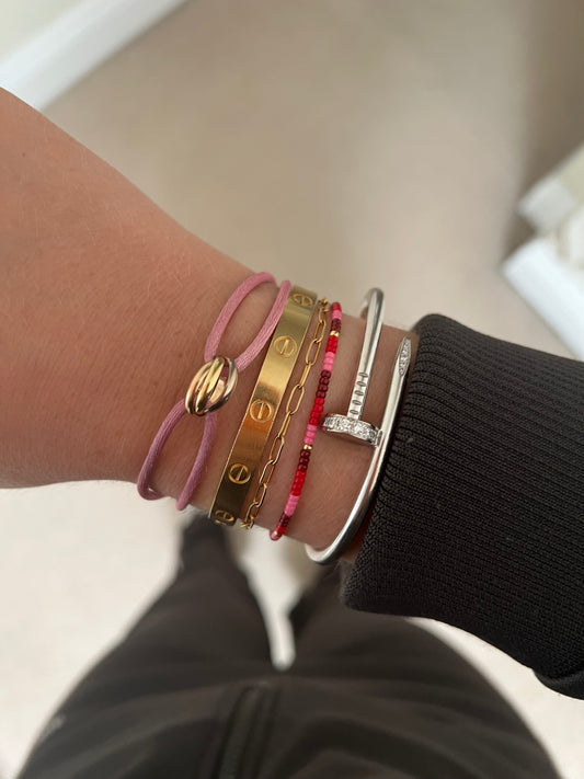 Mini Paperclip Chain Bracelet