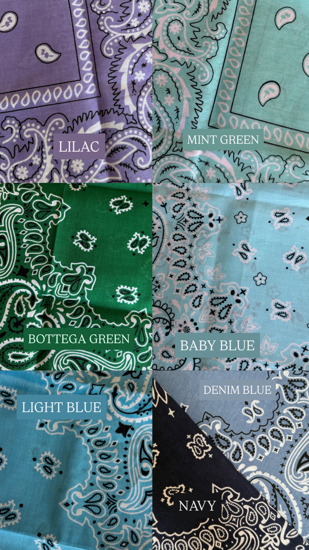 Boxy Bandana Makeup Bag