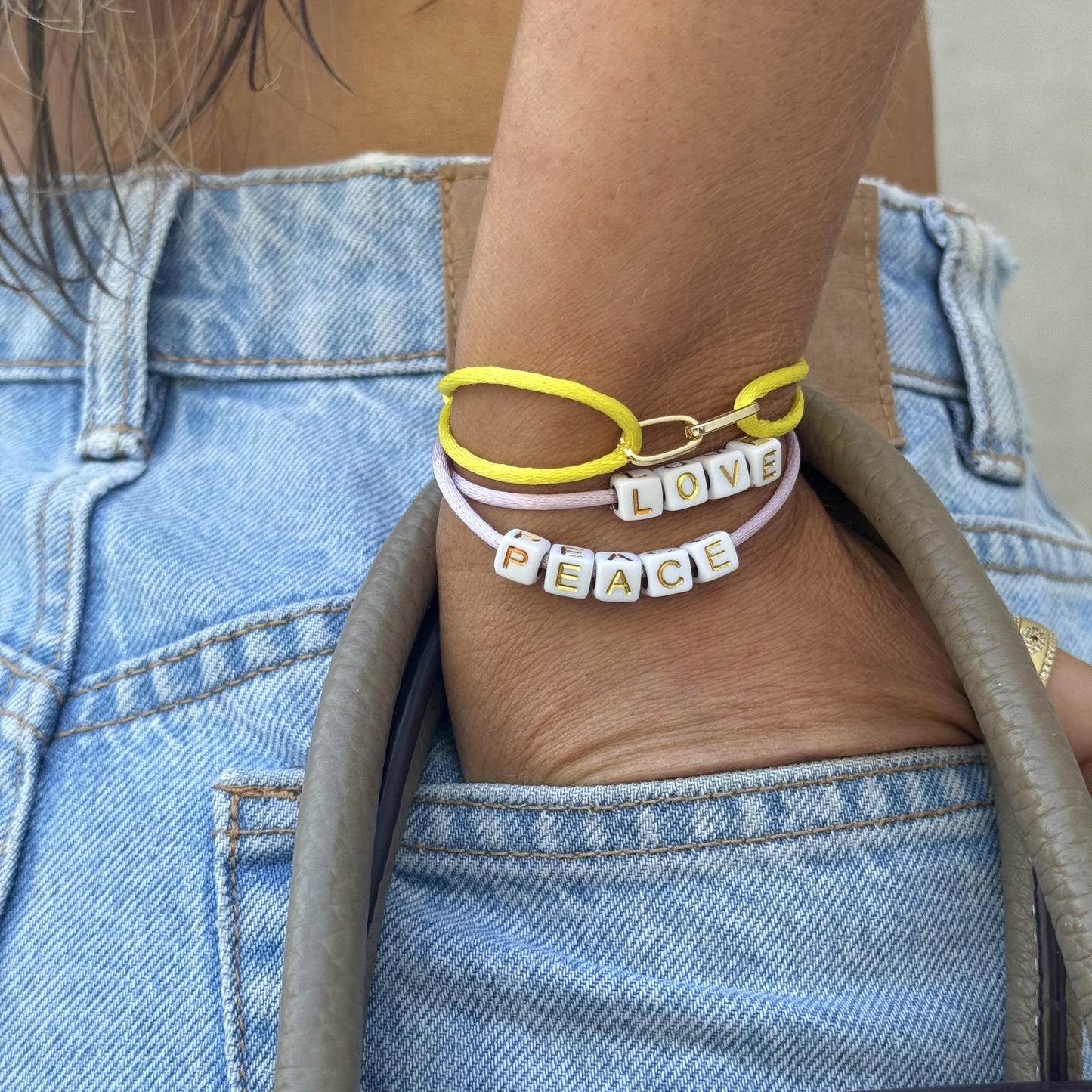 Chain Link Ribbon Bracelet