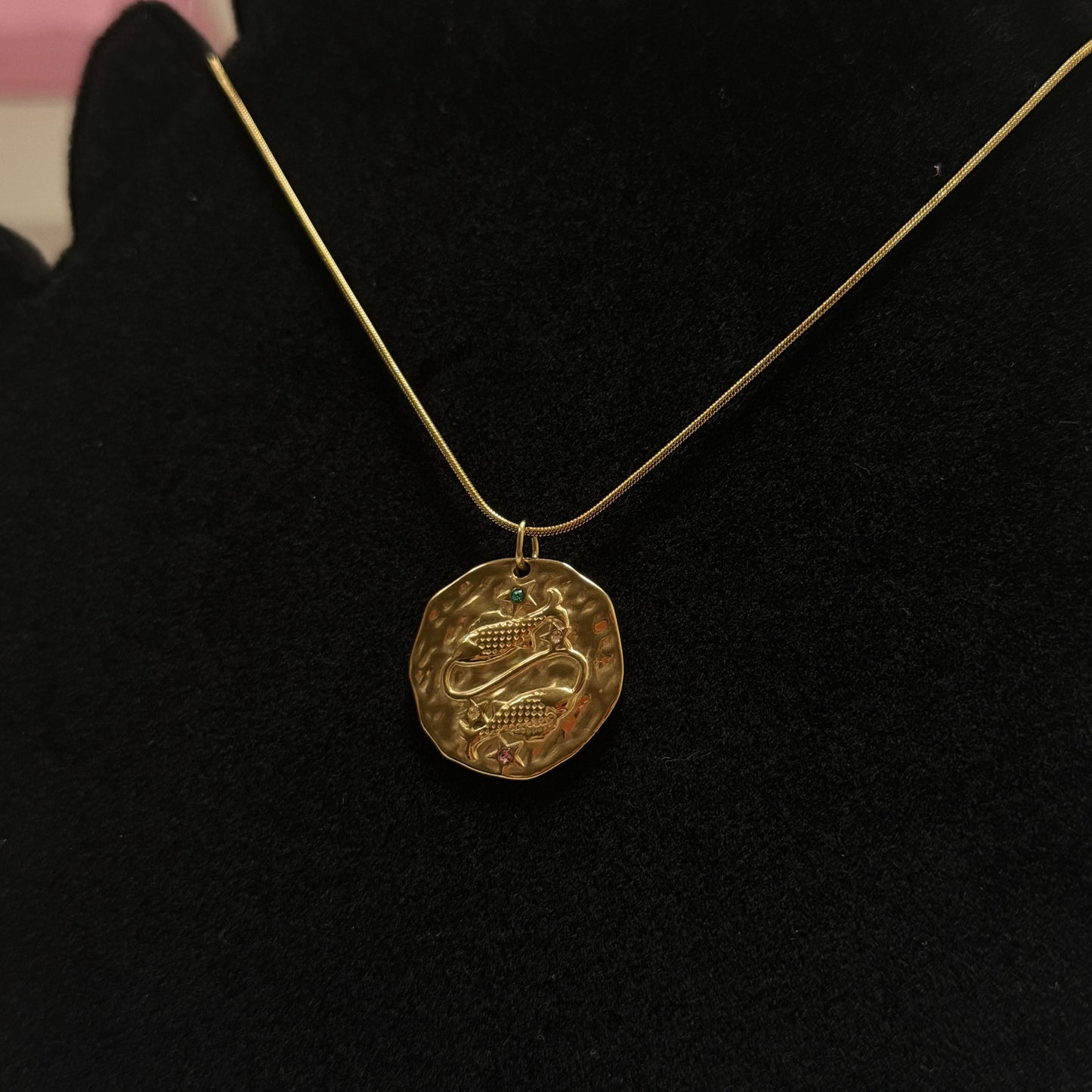 Starsign Coin Necklace