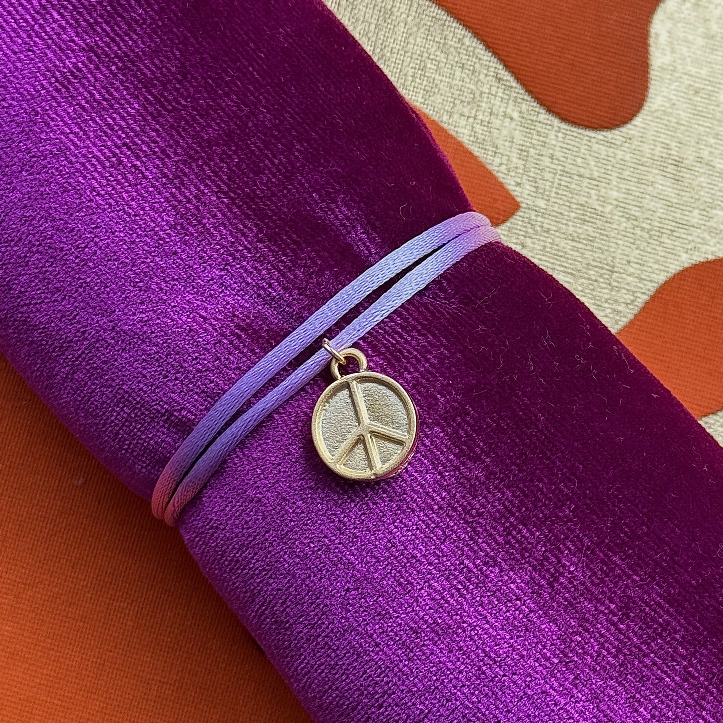 Mini Peace Ribbon Bracelet