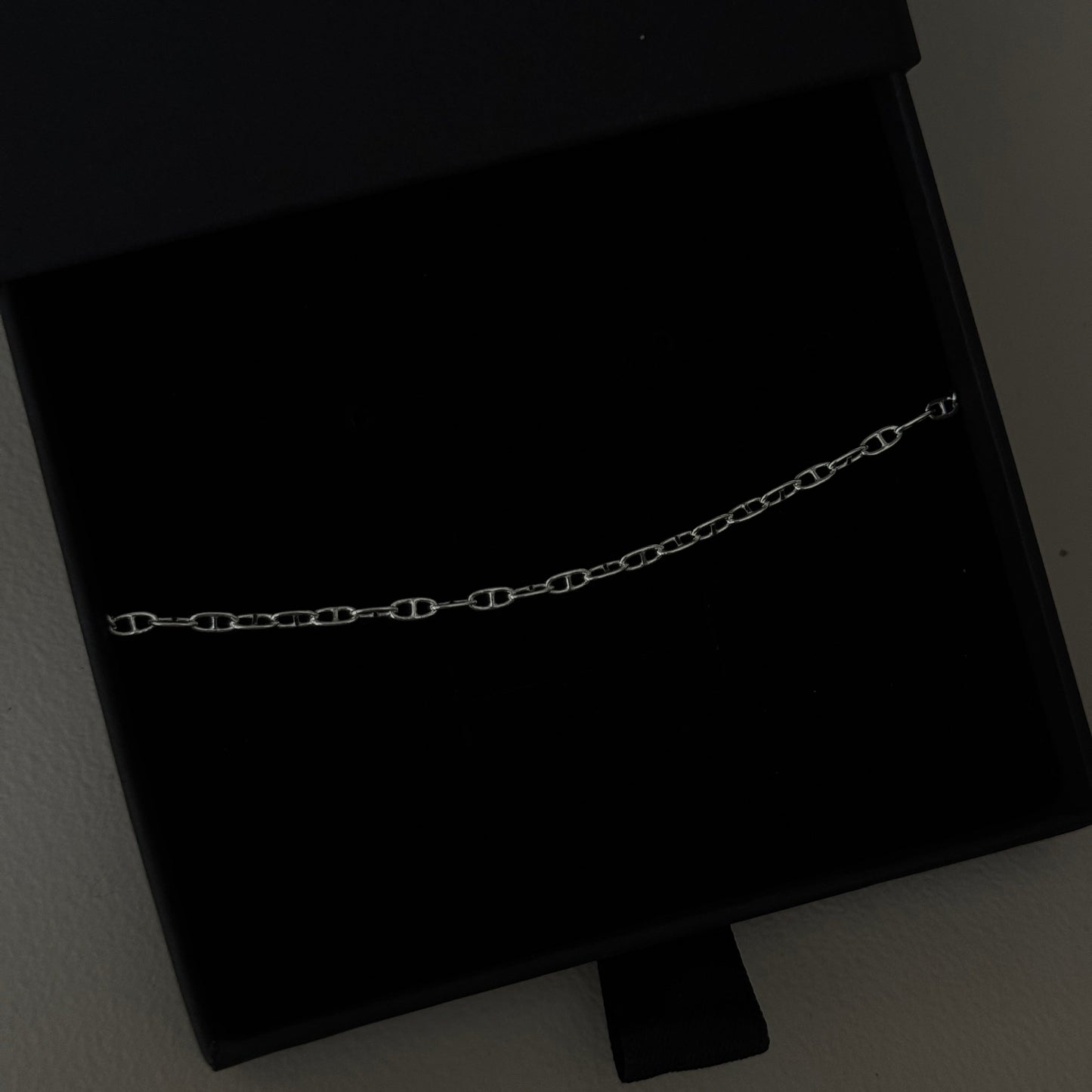Sterling Silver Chain Ring