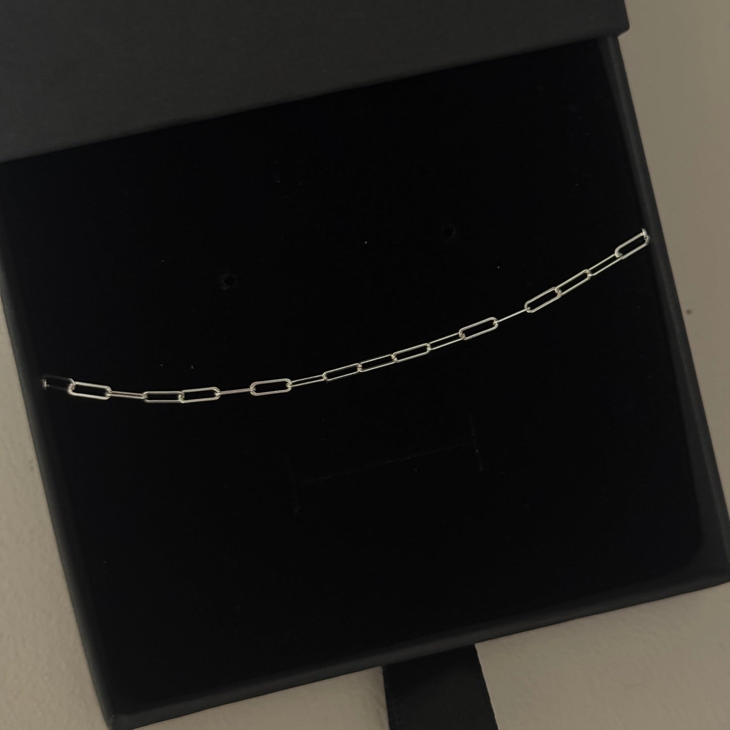 Sterling Silver Chain Anklet