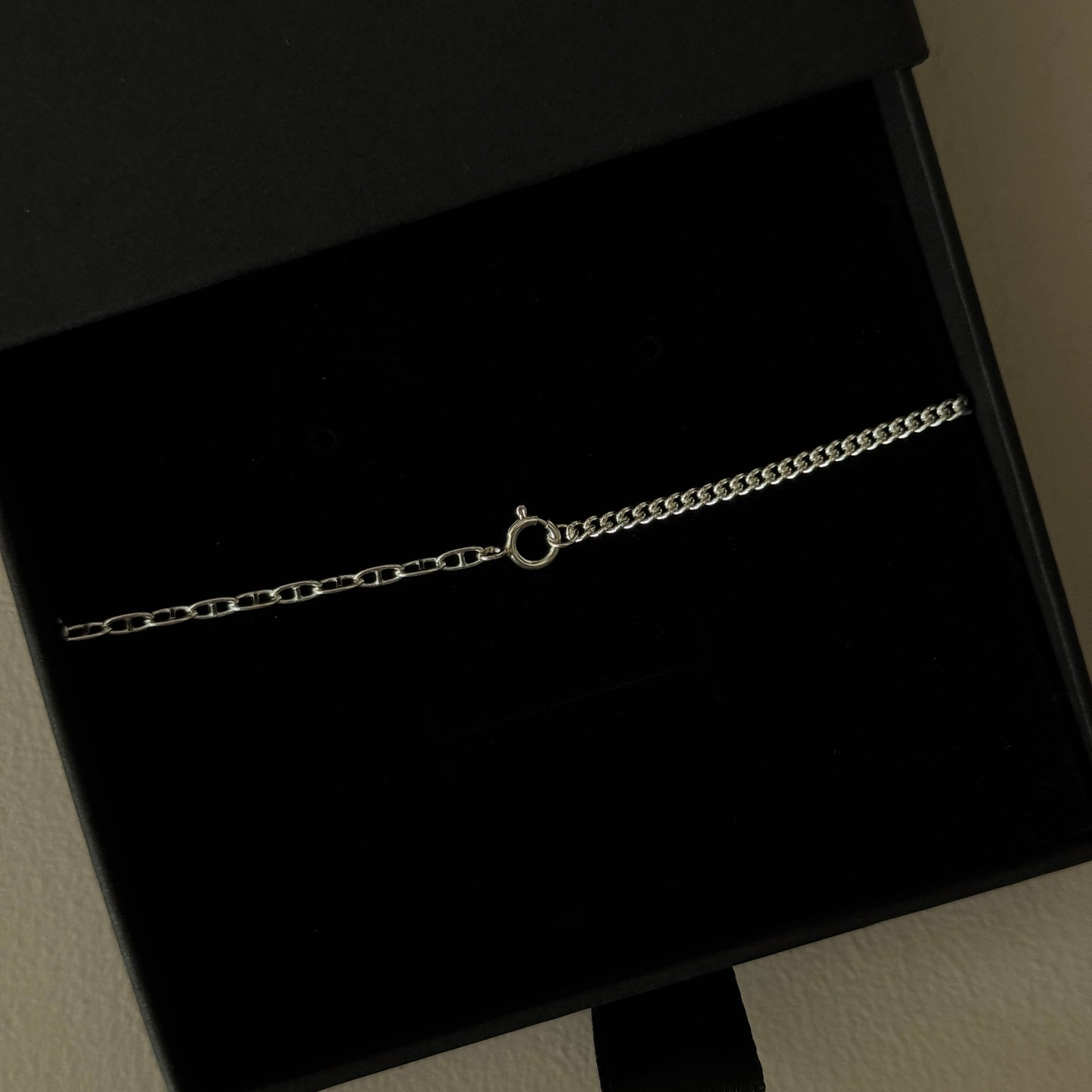 Sterling Silver Angel Number Chain Bracelet