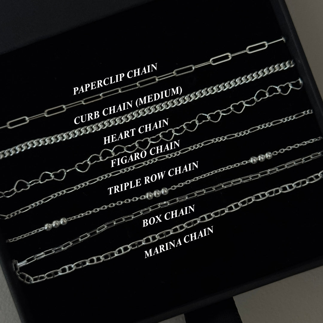 Sterling Silver Chain Ring